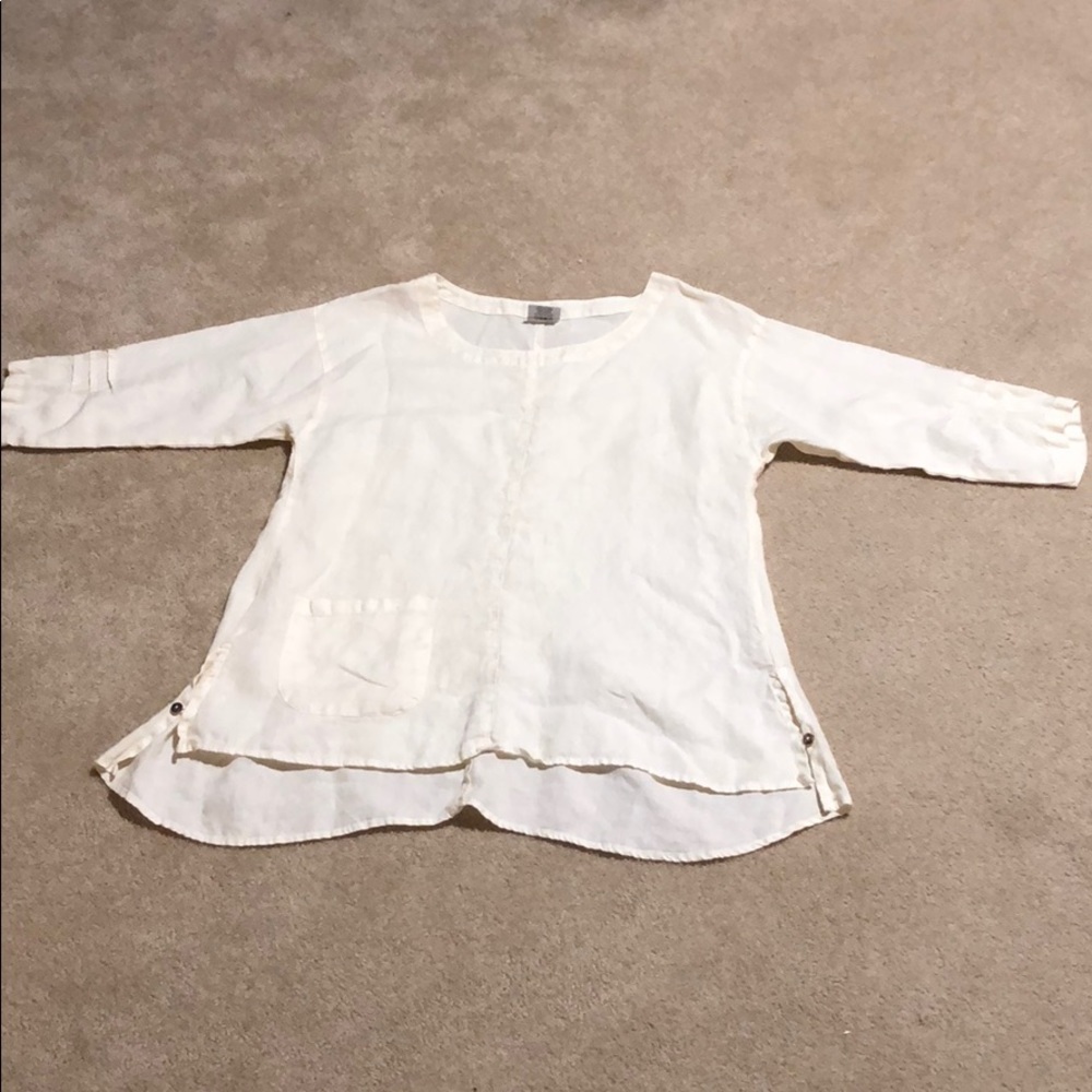 NWOT women’s linen blouse